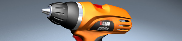 electric tools 3d model - DOSCH 3D - Electric Tools... by Dosch Design