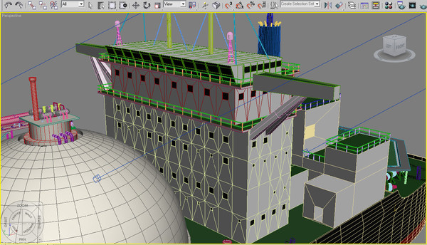 3d tanker ship lng - LNG Tanker Ship by yusuf joher taherali
