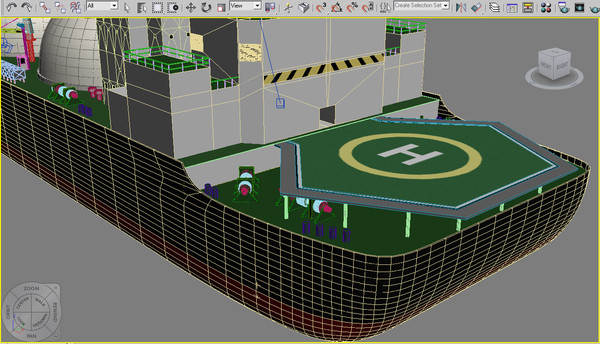 3d tanker ship lng - LNG Tanker Ship by yusuf joher taherali