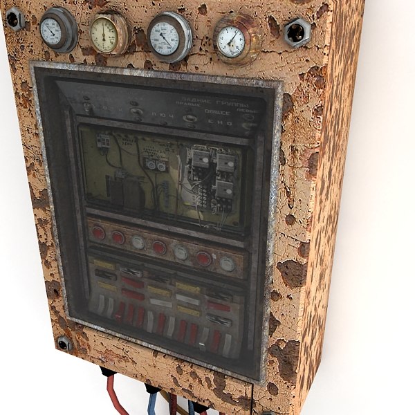 3dsmax control panel - control panel textured by Litarvan