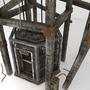 elevator old 3d 3ds