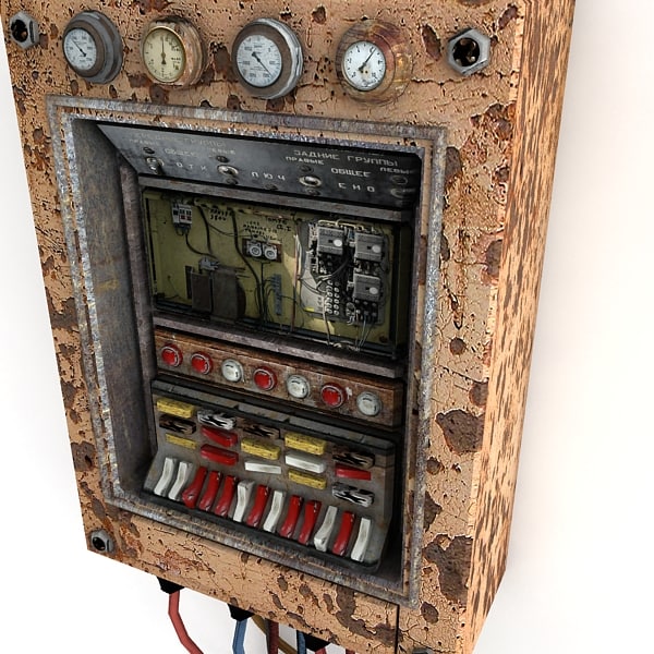 3dsmax control panel - control panel textured by Litarvan
