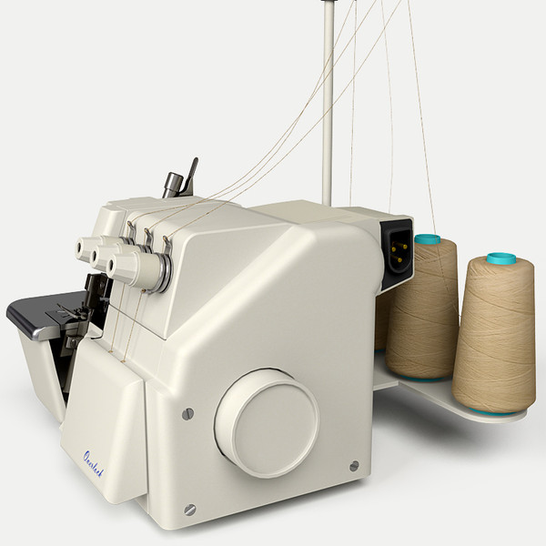 overlock sewing machine 3d model - Overlock by zbignev