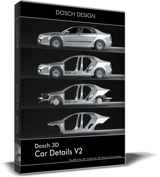 3d car 3d: details v2 - DOSCH 3D: Car Details V2... by Dosch Design