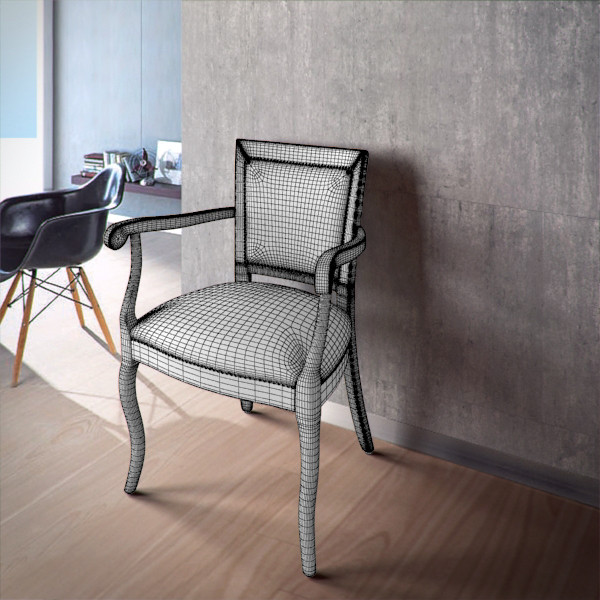custom chair 09 3ds - Custom Chair 09 by RTEwork