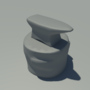 3d hammering anvil