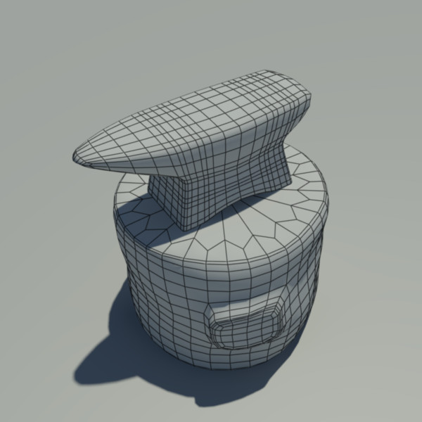 3d hammering anvil - anvil by Animation Anchor Line