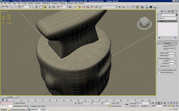 3d hammering anvil - anvil by Animation Anchor Line