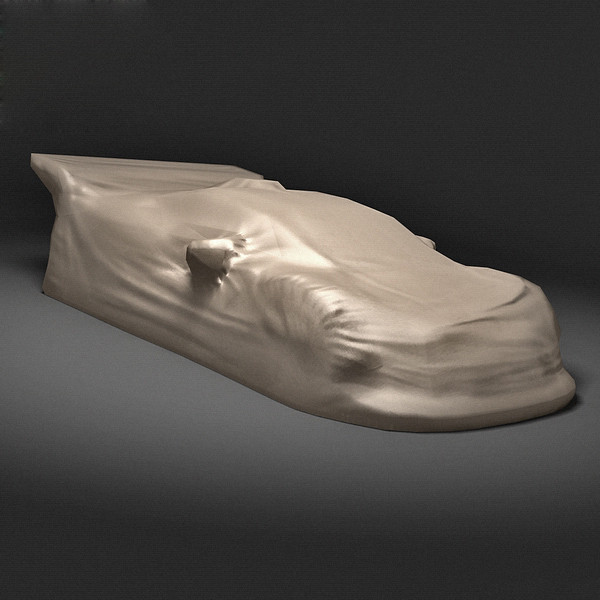 3d shrouded sport car - Shrouded Car 2 by NesAn Studio