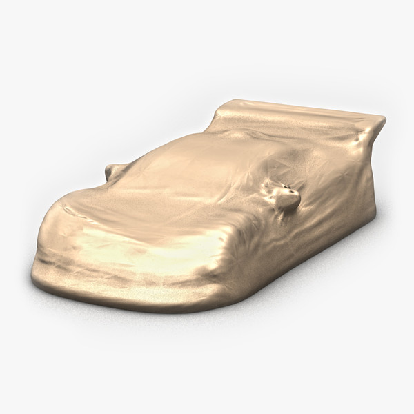 3d shrouded sport car - Shrouded Car 2 by NesAn Studio