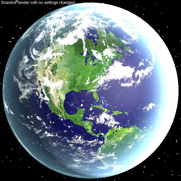 earth clouds 3d model - Earth by 3DUniverse Pro