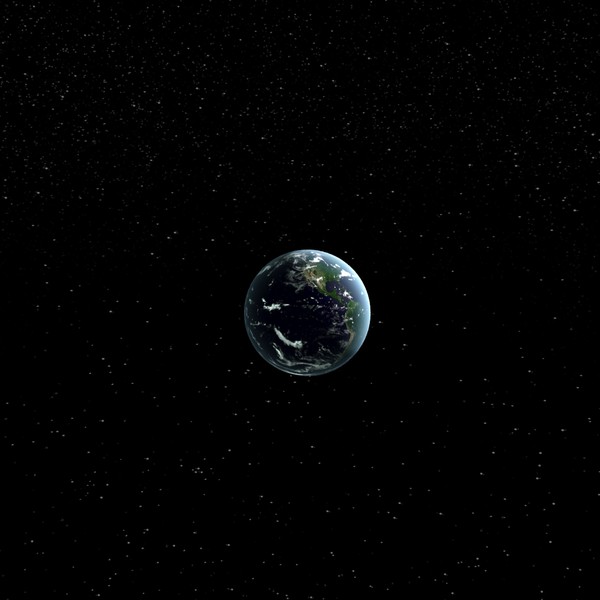earth clouds 3d model - Earth by 3DUniverse Pro