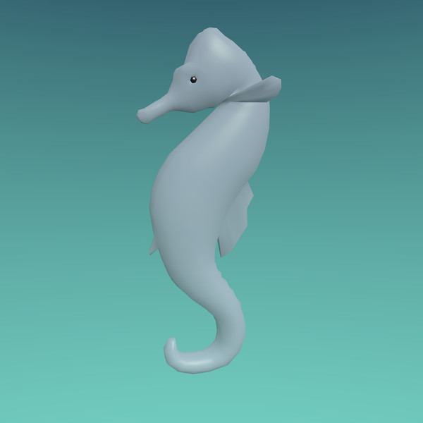 maya sea seahorse - Seahorse for game by fantazir