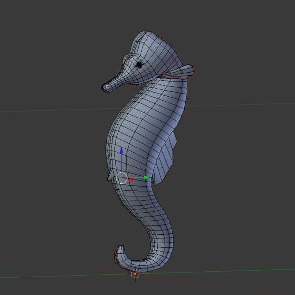 maya sea seahorse - Seahorse for game by fantazir