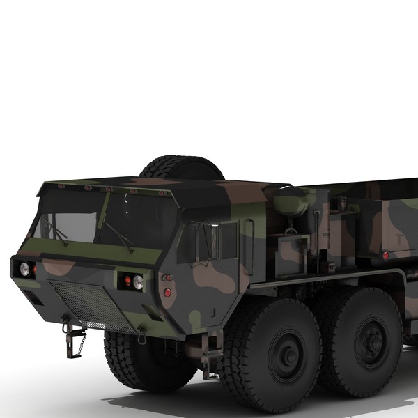 3d model m977 a2 hemtt transport - M977 A2 Hemtt by virtualciti