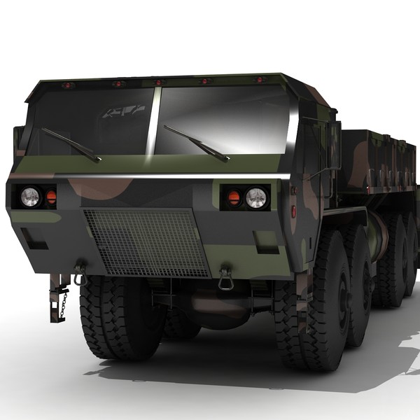 3d model m977 a2 hemtt transport - M977 A2 Hemtt by virtualciti