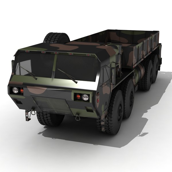 3d model m977 a2 hemtt transport - M977 A2 Hemtt by virtualciti