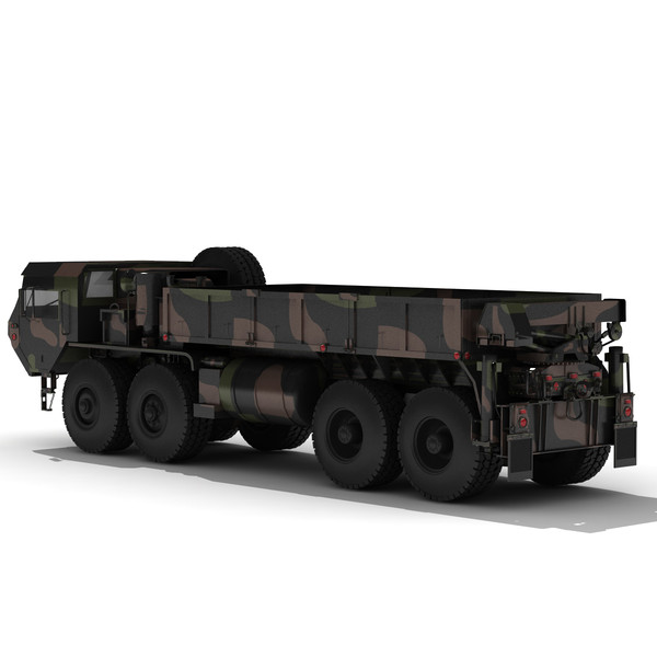 3d model m977 a2 hemtt transport - M977 A2 Hemtt by virtualciti