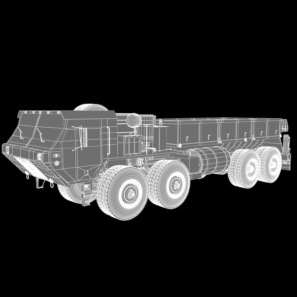 3d model m977 a2 hemtt transport - M977 A2 Hemtt by virtualciti