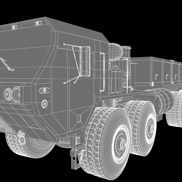 3d model m977 a2 hemtt transport - M977 A2 Hemtt by virtualciti