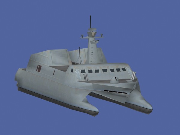 3d model houbei class missile boat - Houbei class missile boat (Type 22) FAC... by FangioDesign