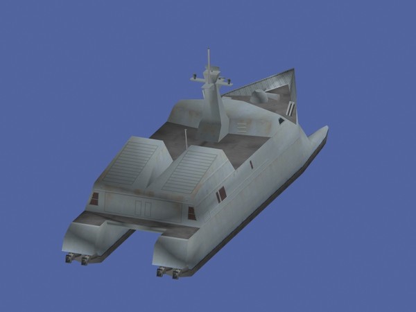 3d model houbei class missile boat - Houbei class missile boat (Type 22) FAC... by FangioDesign