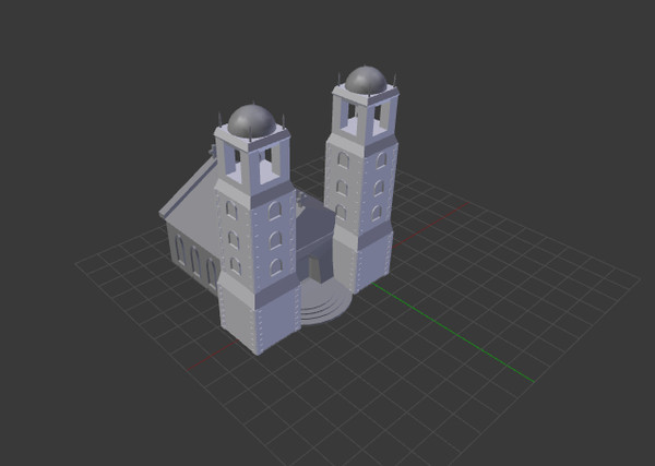 3dsmax fantasy church - Fantasy Church by augas111