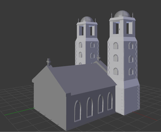 3dsmax fantasy church - Fantasy Church by augas111