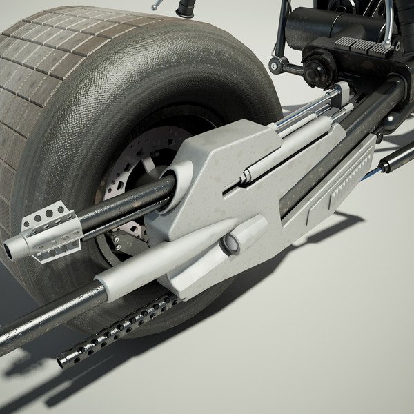 dark bike 3ds - Batpod by Render Steel
