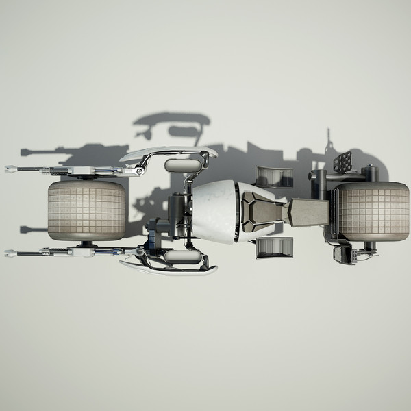 dark bike 3ds - Batpod by Render Steel