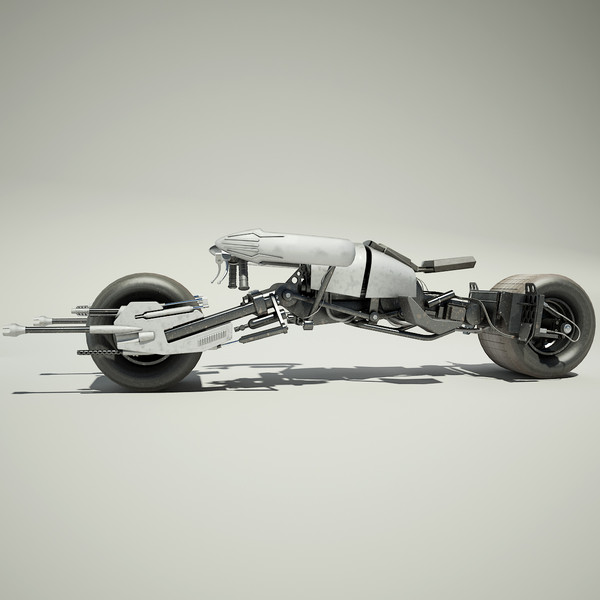 dark bike 3ds - Batpod by Render Steel