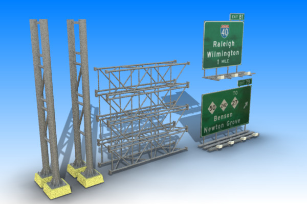 3ds highway signs - Highway Signs... by stoplight96