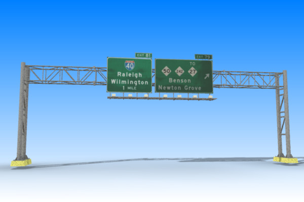 3ds highway signs - Highway Signs... by stoplight96
