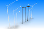 3d model street lights