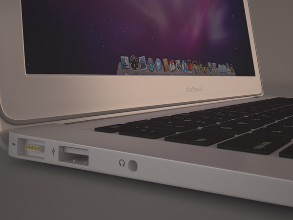 13 macbook air 3d max - 13