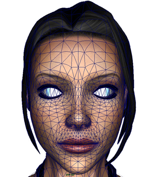woman lady 3d max - Elexis by hunterkrech