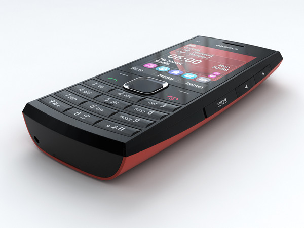 nokia x2-02 3d 3ds - Nokia X2-02 by cgmobile02
