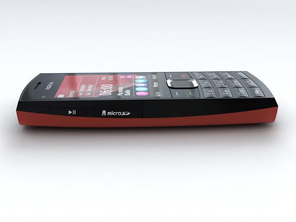 nokia x2-02 3d 3ds - Nokia X2-02 by cgmobile02