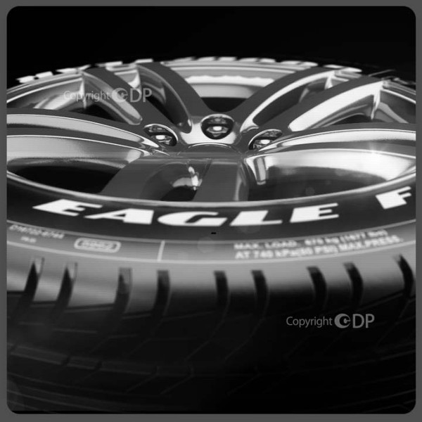 rim tyre tire 3d 3ds - Tyre by SanjeewaDP