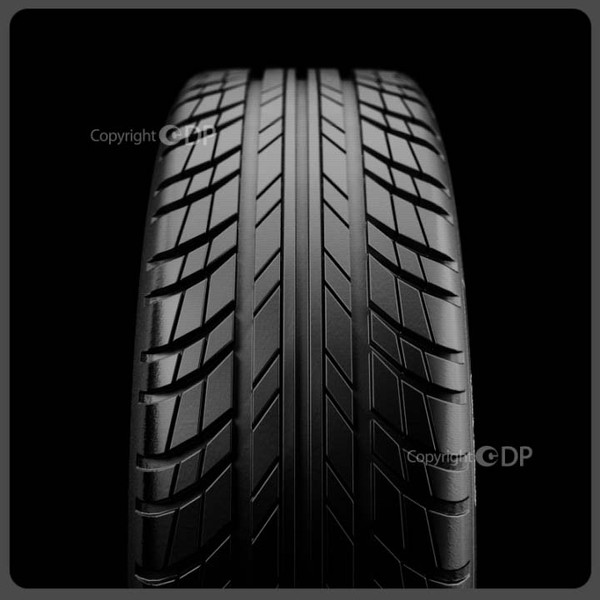 rim tyre tire 3d 3ds - Tyre by SanjeewaDP