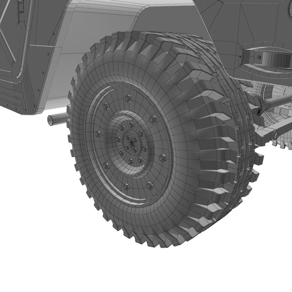 hummer h1 3d model - Hummer H1 by Render Steel