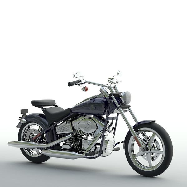 harley davidson rocker 3d model - Harley Davidson Rocker by Sandu_Bublic