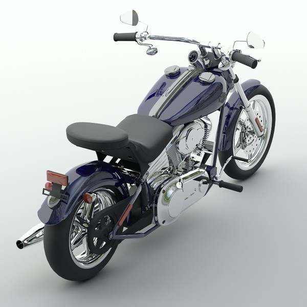 harley davidson rocker 3d model - Harley Davidson Rocker by Sandu_Bublic