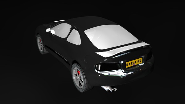 3d obj sports blender - toyota celica GT four by Bizla