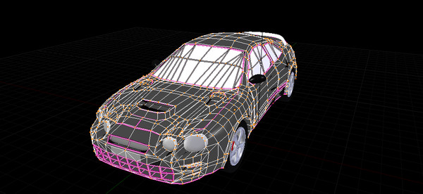 3d obj sports blender - toyota celica GT four by Bizla