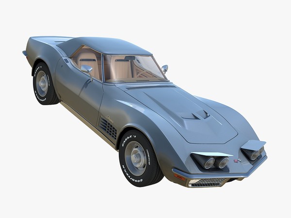 chevrolet c3 corvette zr1 max - Chevrolet Corvette Stingray C3 (1971) by TiRex3D