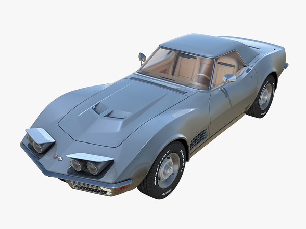 chevrolet c3 corvette zr1 max - Chevrolet Corvette Stingray C3 (1971) by TiRex3D