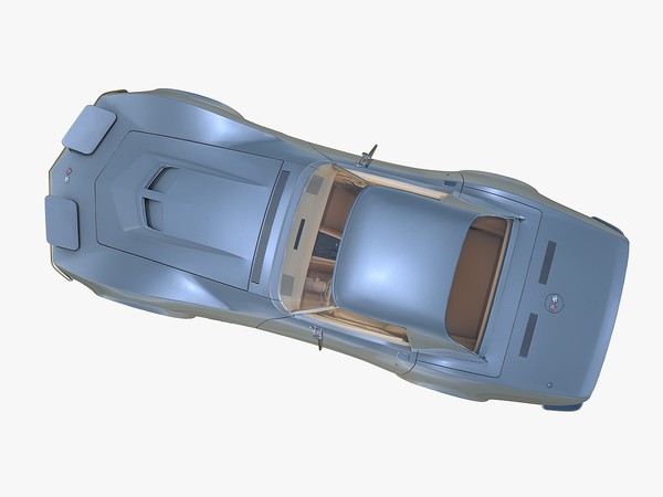 chevrolet c3 corvette zr1 max - Chevrolet Corvette Stingray C3 (1971) by TiRex3D