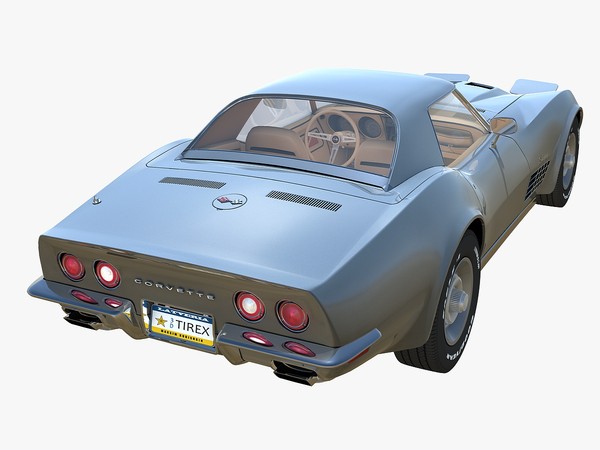 chevrolet c3 corvette zr1 max - Chevrolet Corvette Stingray C3 (1971) by TiRex3D