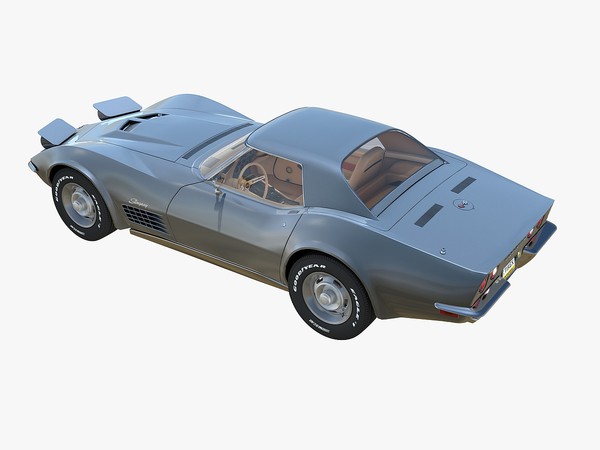 chevrolet c3 corvette zr1 max - Chevrolet Corvette Stingray C3 (1971) by TiRex3D